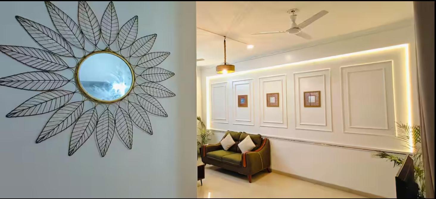 Bamboo Boho House 3 Bhk Nr Hi Street Apartment Pune